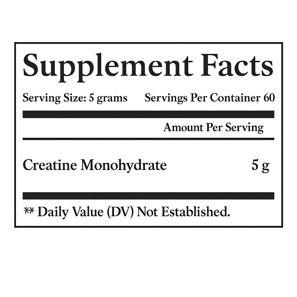 Creatine Monohydrate